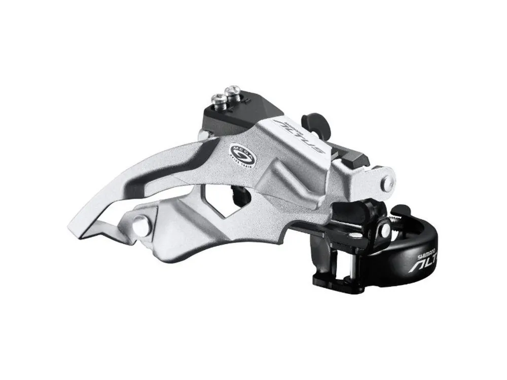 Nejprodávanější Přesmykač Shimano Altus FD-M370 9 speed 34,9mm (s adaptéry 28,6 a 31,8 mm ) Top Swing v krabičce
