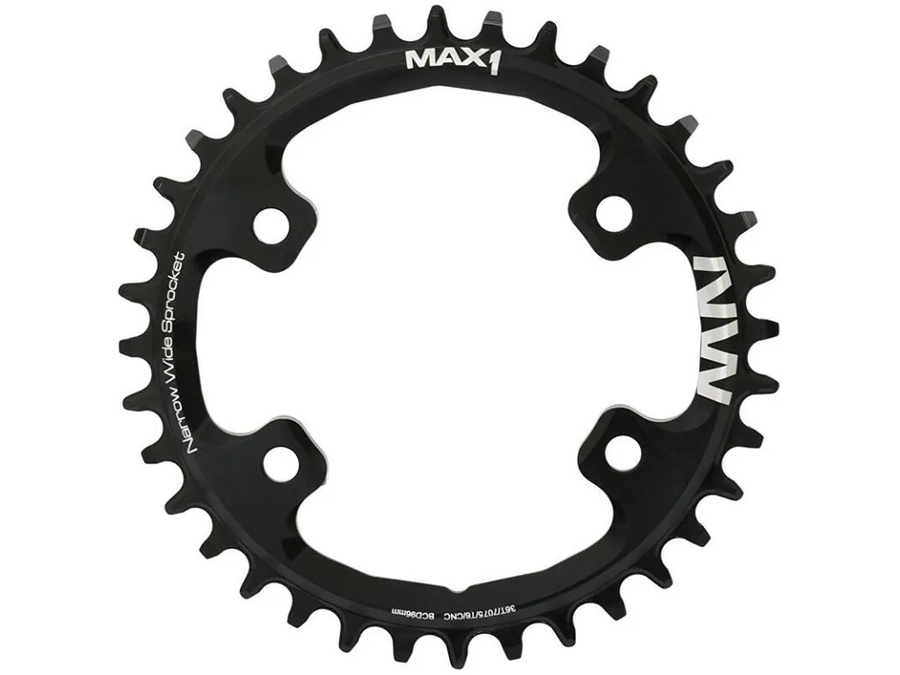 Převodník Max1 Narrow Wide Shimano 36z, černý Cenová Bomba