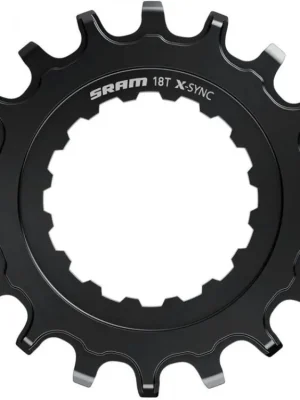 Vrácení Zdarma Převodník SRAM X-SYNC BOSCH 18Z STRAIGHT STEEL BLACK