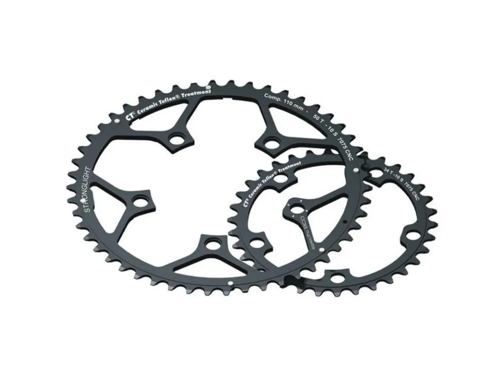 Rychlé Dodání Převodník Stronglight Type 110 D vnejší 52z cerná ctamp;178; 11-st