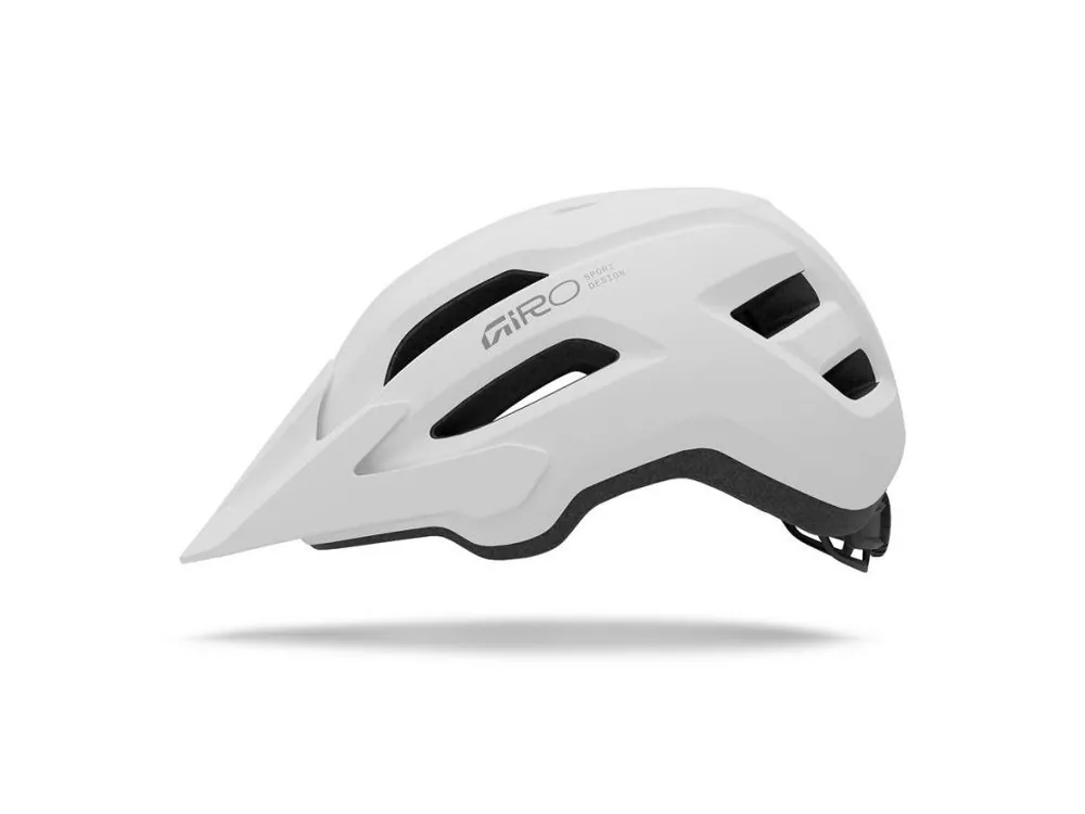 Přilba GIRO Fixture II - Mat White/Grey Víkendová Akce