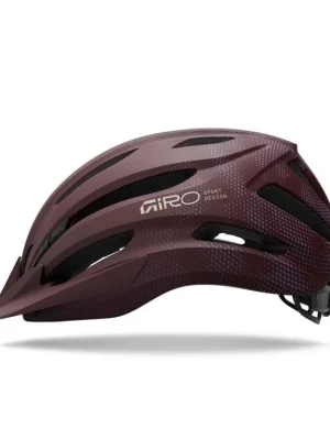 Hit Sezóny Přilba GIRO Register II W - Mat Maroon Pulse, dámská