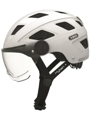 Přilba Abus Hyban+ - cream white (clear visor) Omezená Nabídka