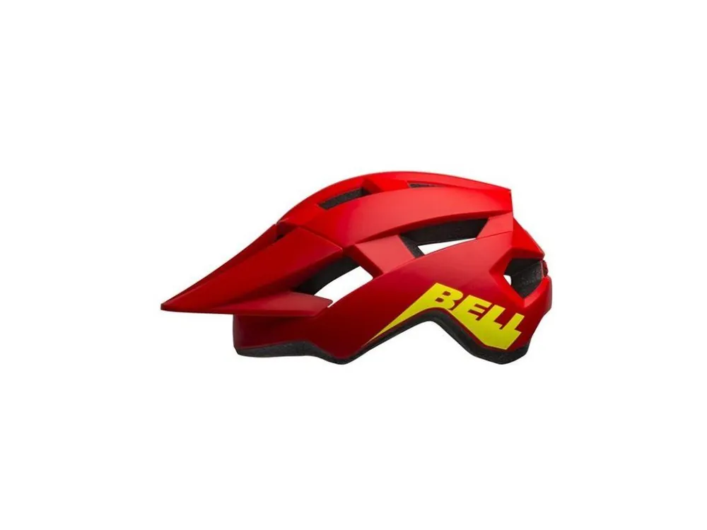 Nejlepší Volba Přilba Bell Spark JR - Mat/Glos Red/Hi-Viz, (vel.50-57cm)