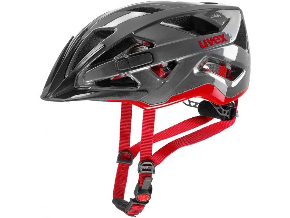 Přilba Uvex Active - anthracite red Nejlepší Cena