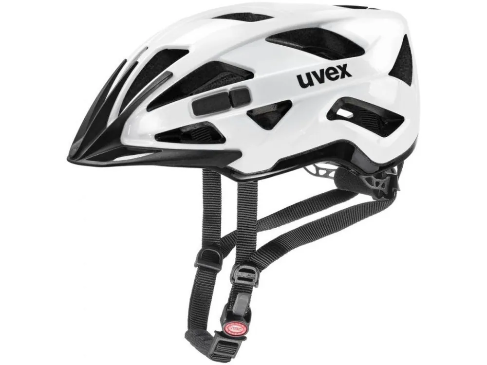 Přilba Uvex Active - bílo- černá Akce
