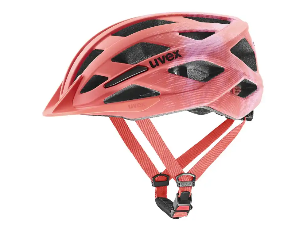 Must-Have Přilba UVEX Air wing 2 CC (S4146680100) - Coral/Strawberry Matt