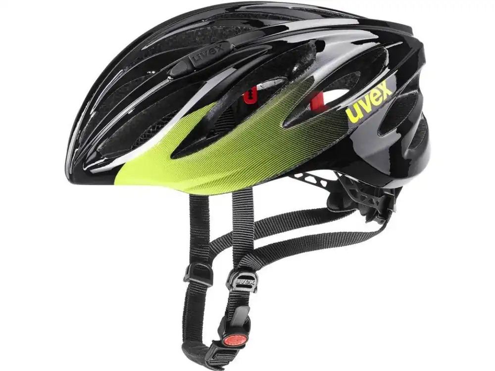 Akční Cena Přilba Uvex Boss Race - black - lime