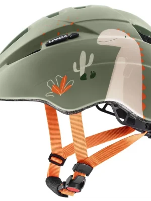 Bezpečná Platba Přilba UVEX Kid 2 CC (S4149821400) - Sage Green Dino Matt, dětská