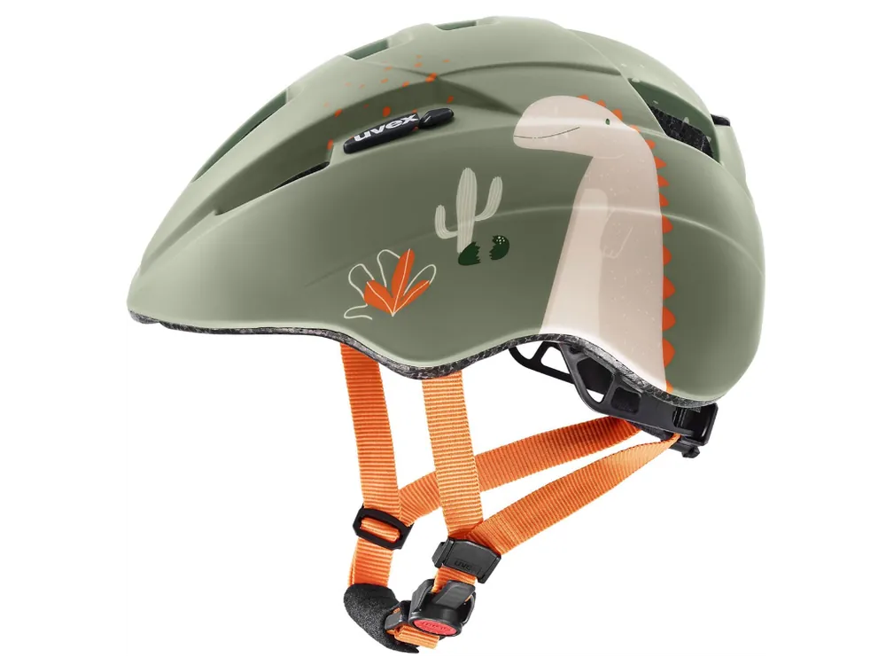 Bezpečná Platba Přilba UVEX Kid 2 CC (S4149821400) - Sage Green Dino Matt, dětská