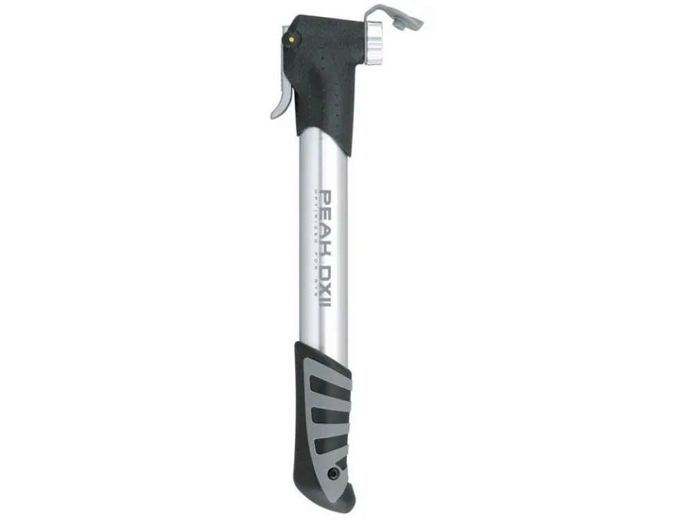 Originální Pumpička TOPEAK PEAK DX II stříbrná