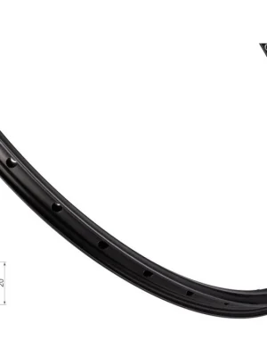 Dokud Zásoby Vydrží Ráfek FORCE XC BASIC DISC 584x19, 36děr, černý