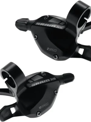 Řazení SRAM X-5 páčkové 2x10, černé Sezónní Sleva