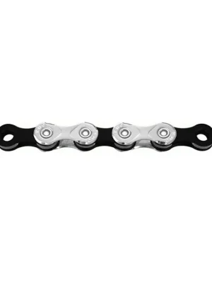 Omezená Nabídka Řetěz KMC X12 silver/black, montážní balení, 118 článků