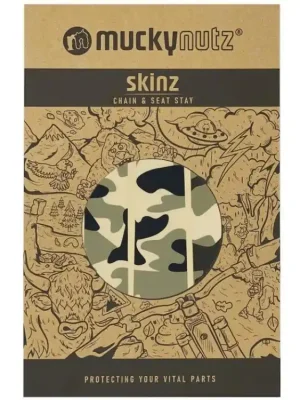 Akční Cena Sada ochranných samolepek rámu pod řetěz Stay Skinz Camouflage