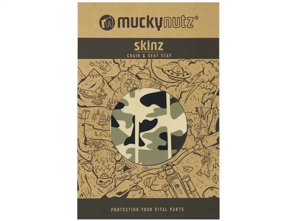 Akční Cena Sada ochranných samolepek rámu pod řetěz Stay Skinz Camouflage
