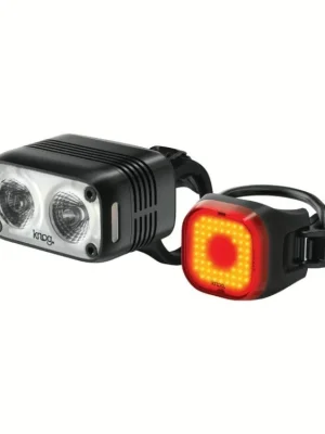 Cenová Bomba Sada světel KNOG Blinder Road 600, Mini Square Rear & Blinder Mount