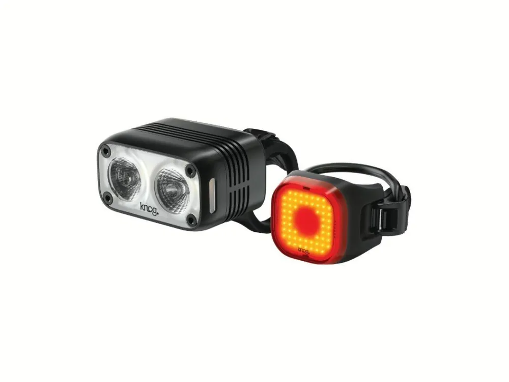 Cenová Bomba Sada světel KNOG Blinder Road 600, Mini Square Rear & Blinder Mount