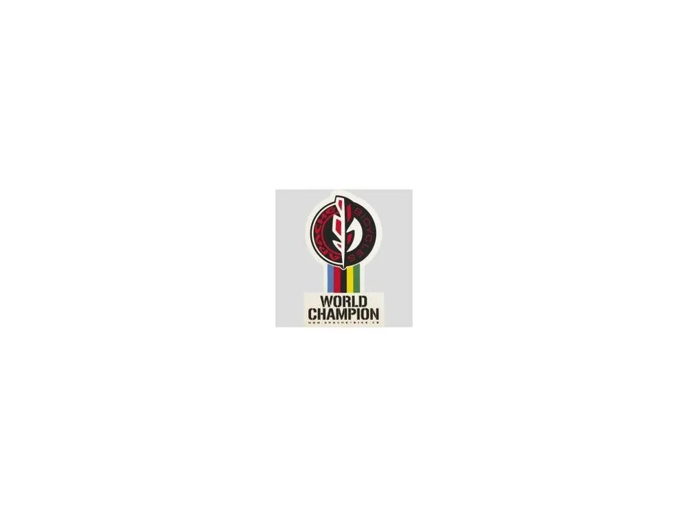 Nová Kolekce Samolepka na rám Apache World Champion