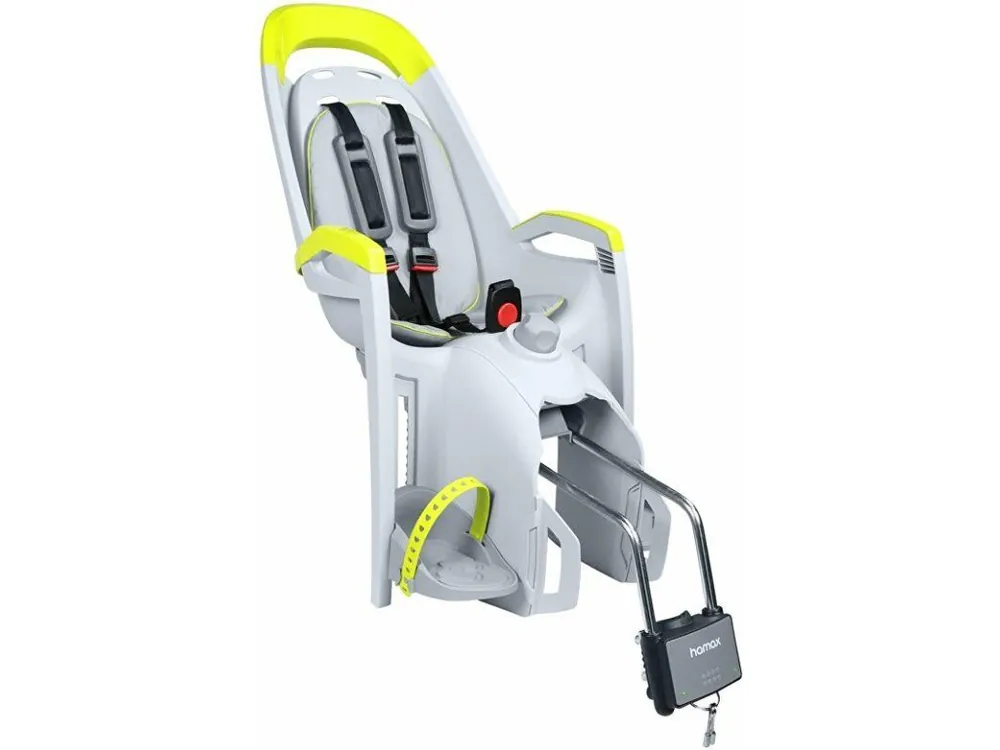 Sedačka zadní HAMAX Amaze lock šedo/lime reflex Nakupujte Hned