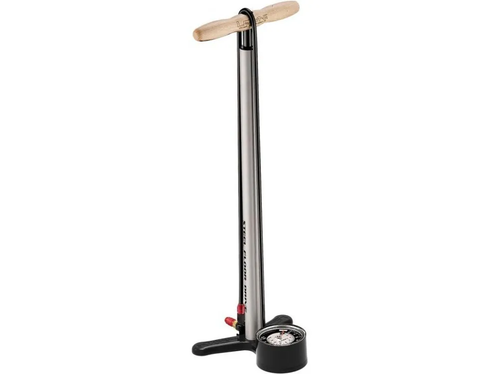 Servisní pumpa Lezyne Steel Floor Drive 3,5 stříbrná metalic Nejlepší Volba