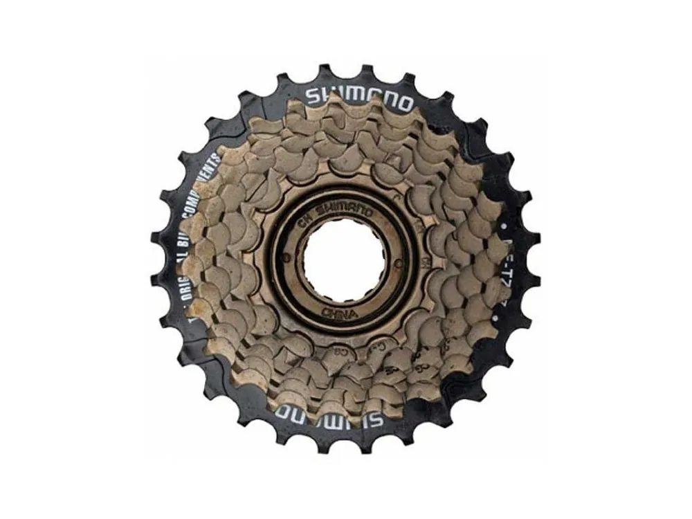 Šestikolečko SHIMANO MF-TZ20 - bronzové 14-28z (6s) Zlevněný