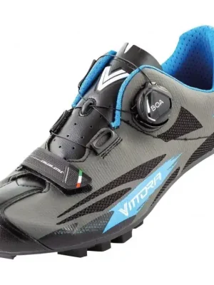 Tretry VITTORIA CAPTOR BOA MTB - black-blue 2020 Zlevněný