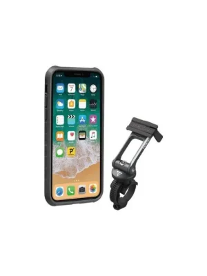 Speciální Cena TOPEAK RIDECASE pro iPhone X černá/šedá