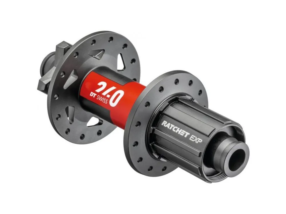 Vysoce Kvalitní Zadní náboj DT Swiss 240EXP MTB Disc brzda, 150/12 TA, 28 děr, disc 6děr