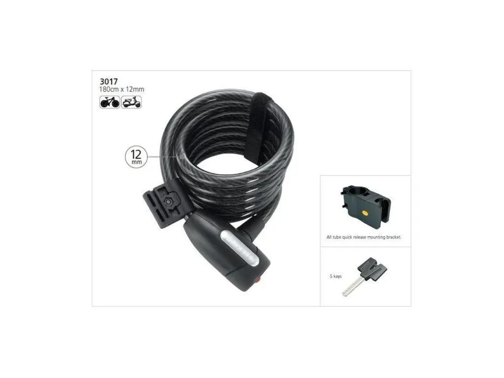 Autentický Zámek MAGNUM spirála 1850x12 - 3017