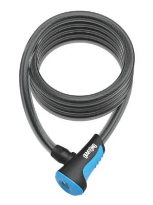 Levný Zámek Onguard lanko 120x8mm modrý 2klíče