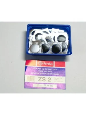 Záplata velo fleky Ferdus ZS2 na opravu duší - rozměr 25mm Originální