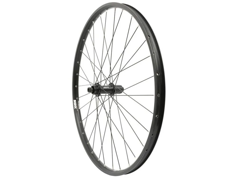 Finální Výprodej Zapletené kolo MAX1 28/29, Disc Center lock, zadní 8-11sp. 148/12 boost, černé