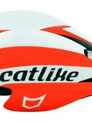 Přilba Catlike Chrono Aero Plus 2012 R283 Oranžovo/Bílá Akční Cena