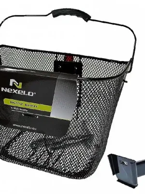 Kup Teď Koš na řidítka Nexelo s klipem černý