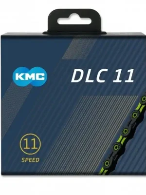 Dokud Zásoby Vydrží Řetěz KMC X-11-SL DLC Zeleno/Černý Box