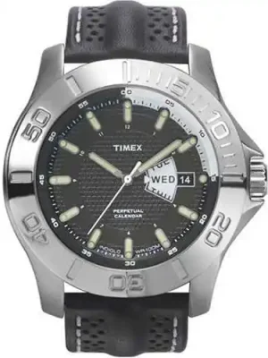Hodinky Timex Perpetual Calendar černé Top Prodej