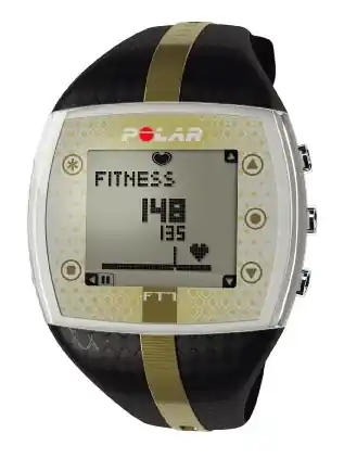 Vrácení Zdarma Dámský sporttester Polar FT7 černo-zlaté - Wearlink