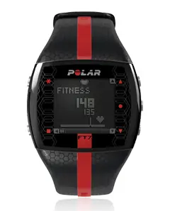 Autentický Sporttester Polar FT7 pánské černočervené + Comfort Belt s vyměnitelnou baterií