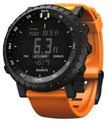 Hodinky s výškoměrem Suunto Core Black Orange Objednat Nyní