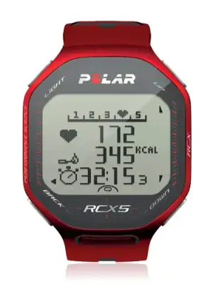 Akce Sporttester Polar RCX5 červená