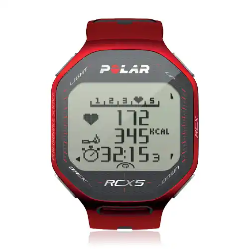 Akce Sporttester Polar RCX5 červená