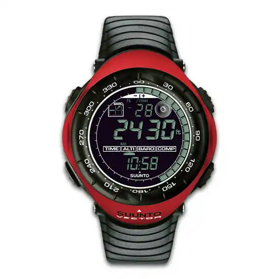 Hodinky s výškoměrem Suunto VECTOR RED Autentický
