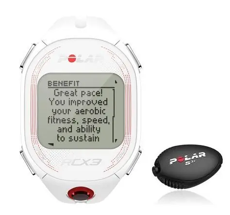 Aktuální Sporttester Polar RCX3 Run S3+ bílá