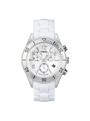 Akce Hodinky Timex Originals Sport Chronograph bílá
