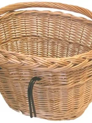 Originální Koš přední proutěný BASIL přední s háky