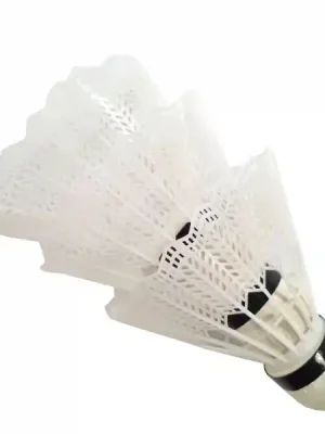 Košíčky badminton Extra bílé 3ks Must-Have