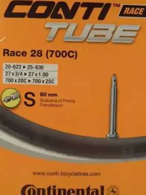 Duše Continental RACE 28 S60 Vysoce Kvalitní