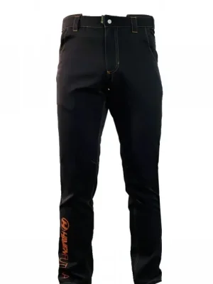 Originální Kalhoty unisex HAVEN FUTURA černé/oranž.