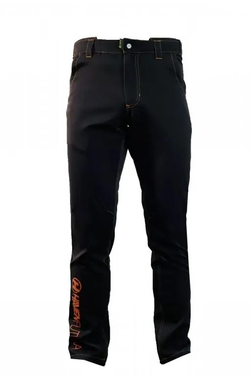 Originální Kalhoty unisex HAVEN FUTURA černé/oranž.